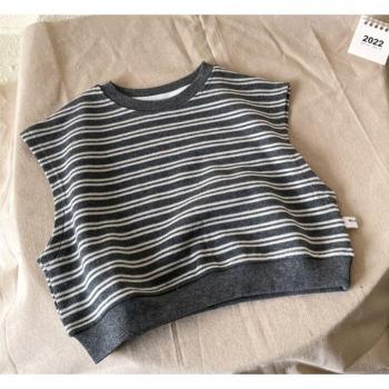Casual Kids Stripe Knit Vest