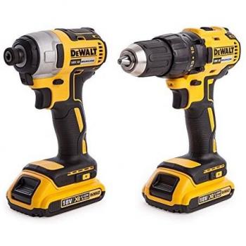 Dewalt DCK2059D2T Dual‑Pack Impact/Drill Driver – Yellow