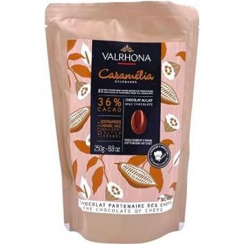 Valrhona Caramelia Callets 36% Milchschokolade 250 g