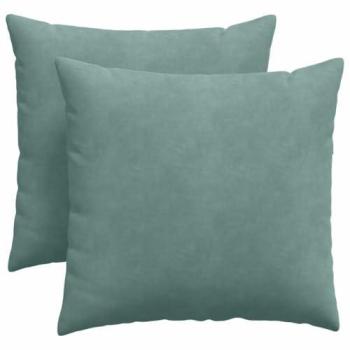 Marine Mist Cushion Pair – 45x45cm Corduroy Fabric