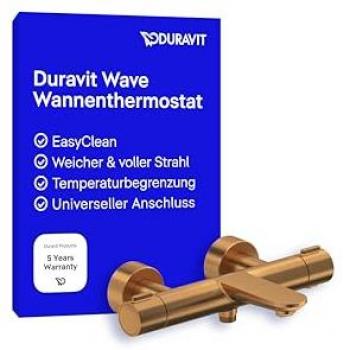 Miscelatore Termostatico Duravit Wave (Vasca) – Bronzo Spazzolato