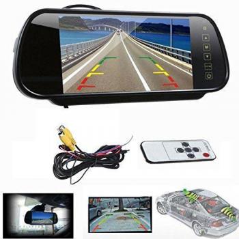 Monitor di Sicurezza con Supporto Fotocamera/Video/DVD/Media Player