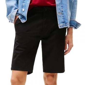 Tommy Jeans Short T-shirt Scanton Nero – Modello DM0DM21950