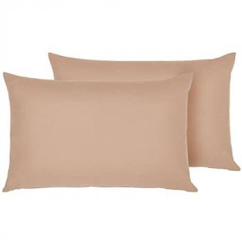 Coussin extérieur rectangulaire 50 × 70 cm, couleur beige sable – BETLIAN – Protection UV et hydrofuge