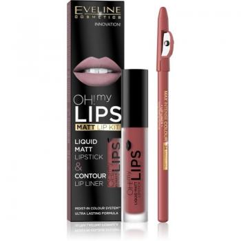 Kit de Lábios Eveline OH! my LIPS Matt 15 2 un