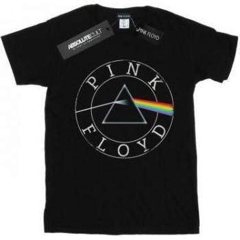 Pink Floyd Girls Prism Circle Logo Cotton Tee