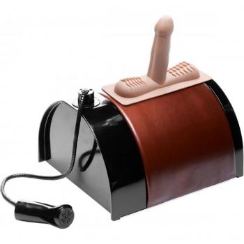 Deluxe Dual Attachment Saddle Sex Machine