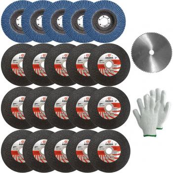 Disque de coupe en résine pour mini meuleuse, 75mm, 15 pièces