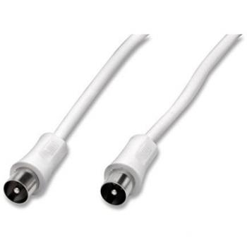 Cavo antenna TV 1 spina + 1 spina IEC 75 OHM