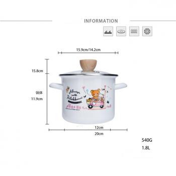 Casserole Haute Performance 16 cm – 1,8 L – Anti‑adhésive pour Cuisine Japonaise