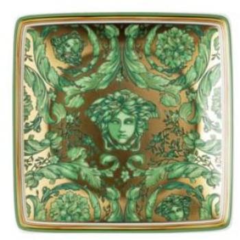 Medusa Green Cubic Bowl 12 cm