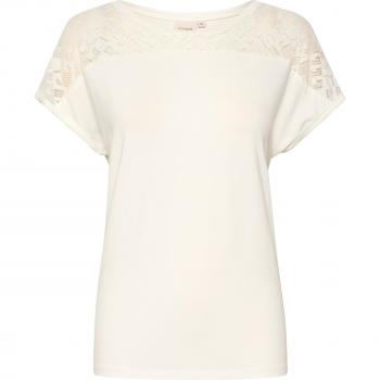 Beige Women's T-Shirt, Cream, Size S