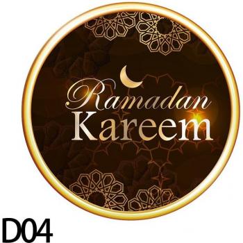 30x30cm Eid Mubarak Muurstickers met Maan