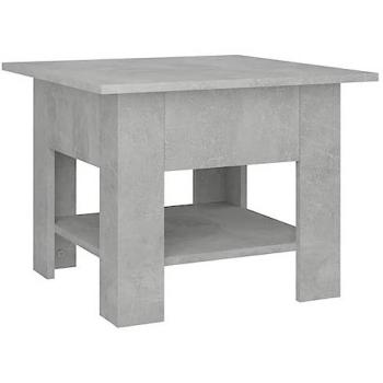 VidaXL Coffee Table Concrete Gray 21.7x21.7x16.5 Engineered Wood