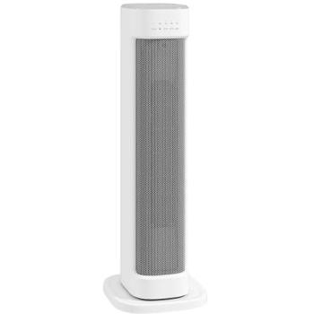 Homcom Termoventilador 2000W con Temporizador, Termostato y Protección