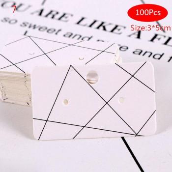 Boucles d'oreilles en papier avec étiquettes pour mariage
