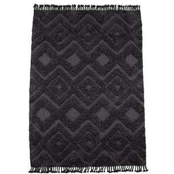 Ebuy24 Hilma Teppich 350x250cm in Dunkelgrau