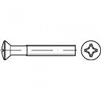 Toolcraft Linsenschraube M4 6 mm – 2000 Stück, verzinkt, DIN 966, Kreuzschlitz/Phillips