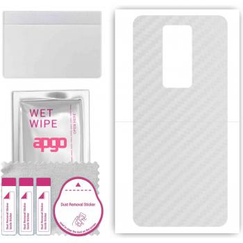 Translucent Carbon Foil Back Guard – Compatible with Tecno Phantom X