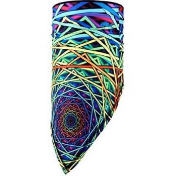 Unisex P.A.C. Kids Neon Quadrate UV-Schlauchbandan