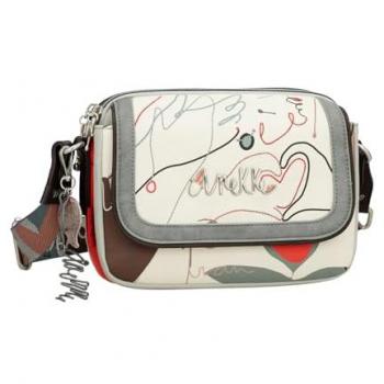 Bag à épaule chic Anekke femme – gris et bleu
