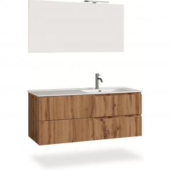 Quadro di Vasca Quercia Venere DX, 4 pezzi