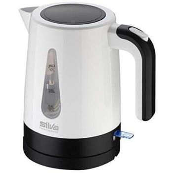 Silva Homeline KL1025 Wasserkocher schnurlos Weiß, Schwarz