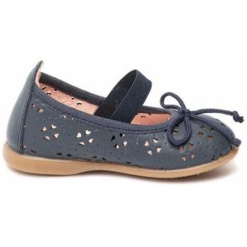 Blaues Leder-Samara Ballerinas, GIOSEPPO 48895-NAVY