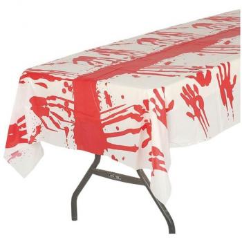 Mantel de Halloween con Sangre 135x270 cm