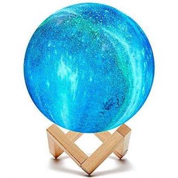 Radiant Luna 16‑Hue Bedside Night Light