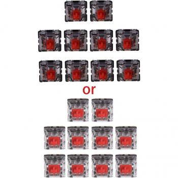 10PCS Set of Tactile Mechanical Keyboard Switches for Cherry MX Red 3Pins