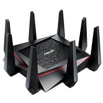 ASUS RT‑AC5300 Tri‑Band WLAN‑Router – 2,4 GHz + 5 GHz + 5 GHz