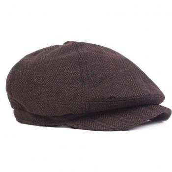 Gorra Newsboy de Invierno Vintage