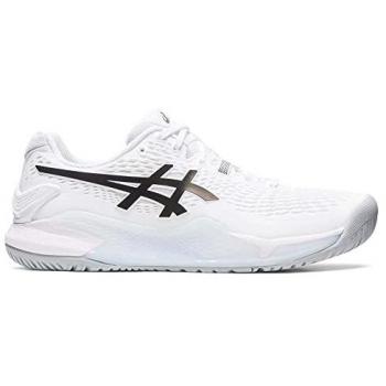 Gel‑Resolution 9 Herren‑Tennis‑Stiefel Asics, weiß/black, 44