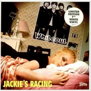 Whiteout Jackie's Racing White Vinyl 1995 UK 7 vinyl ORE68