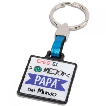 Llavero para Coche Blanco LLA04001