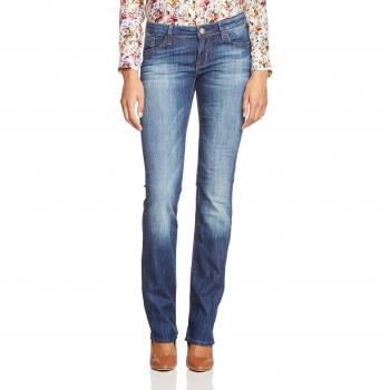 Mavi Damen Jeans OLIVIA, Straight Leg, W25/L30, Blau