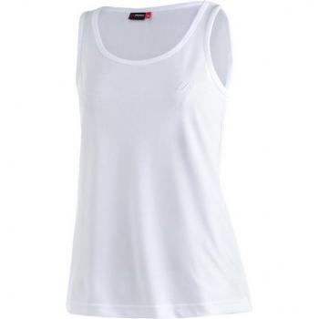 Maier Sports Petra 4XL Female Sleeveless Shirt – White