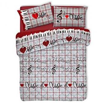 Trapuntino Estivo 100gr Musica Matrimoniale Rosso