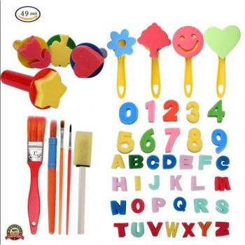 Sponge Painting Brushes for Kids