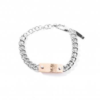 Braccialetto Police PJ25590BSS.01 Grigio Unisex