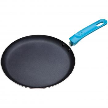 Colourworks Non-Stick Pancake Pan, Blue, 24 cm