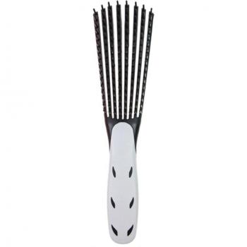 Straight and Curly Hair Tt Comb with Ribbed Ribs, Plastic Essential Oil Massage Version