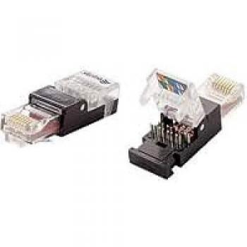 Kit 2 unidades conector rj45 equip cat6 toolfree no necesitas herramienta de grimp