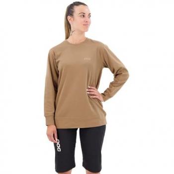 Maglia Felpa POC Poise Manica Lunga Marrone Donna