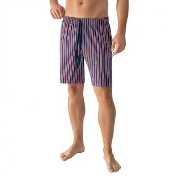 Pyjamashorts MEY GRAPHIC STRIPES Gr. XXL, N-Gr, rot (true red) Herren Hosen Interlock-Jersey