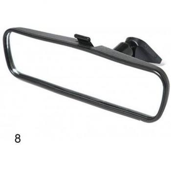 Wide-Angle Anti-Glare Car Rear Mirror with Suction