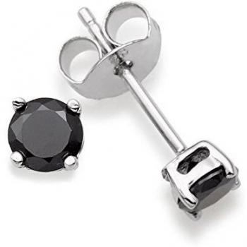 Diadoro Ohrspange Schwarz-Zirkonia – 925 Silber