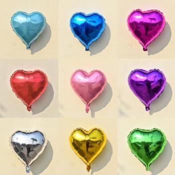 Decoración de Globos Corazón 20 Piezas 10 y 18 Pulgadas