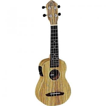 Ortega RFU10ZE Natural Soprano Ukulele